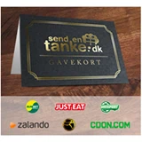 GAVEKORT PÅ KR. 500 TIL SENDENTANKE.DK